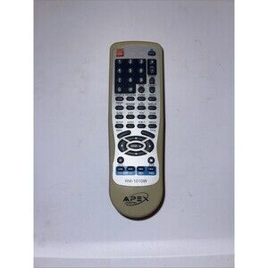 Apex Digital RM-1010W DVD Player Remote Control OEM Original ***Untested***
